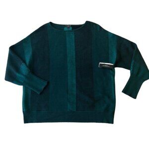 Liverpool Los Angeles Boat Neck Dolman Sweater Womens Plus 1X Malachite NWT